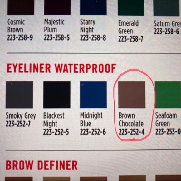 Avon Eyeliners - Brown Chocolate - Picture 2 of 3